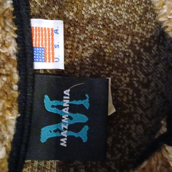 Mazmania Horse Fleece Jacket Sz L Sherpa Western Cowgirl - Picture 13 of 15